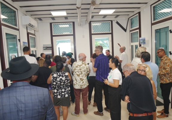 Visite guidée de l'exposition par les étudiants